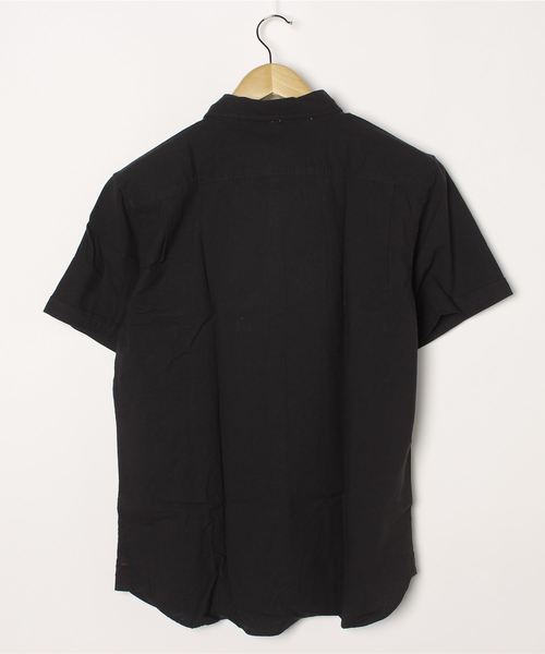 VIBGYOR（ヴィブジョー）の「VIBGYOR Select/ 綿麻ストレッチ半袖シャツ（シャツ/ブラウス・メンズ・ホワイト/ネイビー/カーキ/サックスブルー/ピンク/モカ/ブラック・MEDIUM/LARGE/X-LARGE）」の10枚目の写真