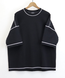 Confirm | Confirm / コンファーム カラーステッチオーバーサイズTシャツ(Tシャツ/カットソー)