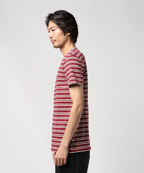 Quiksilver(クイックシルバー)の「半袖Tシャツ QUICKSILVER EQYKT03882(Tシャツ/カットソー・メンズ・レッド・S/M)」の2枚目の写真