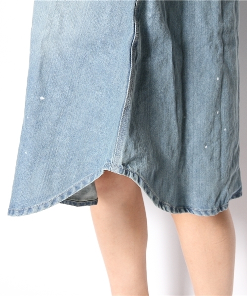 Kastane（カスタネ）の「【Kastane】デニムドルマンワンピース（ワンピース・レディース・インディゴブルー/ブルー・FREE）」の10枚目の写真