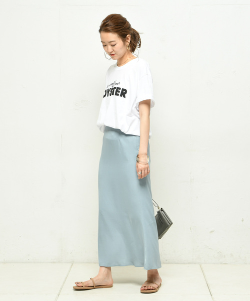 DouDou（ドゥドゥ）の「無地マーメイドスカート（スカート・レディース・ベージュ/ブラウン/ブルー・FREE）」の6枚目の写真