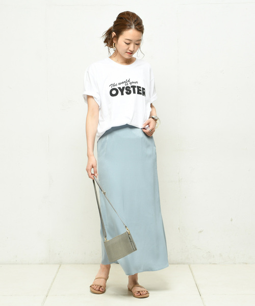 DouDou（ドゥドゥ）の「無地マーメイドスカート（スカート・レディース・ベージュ/ブラウン/ブルー・FREE）」の15枚目の写真