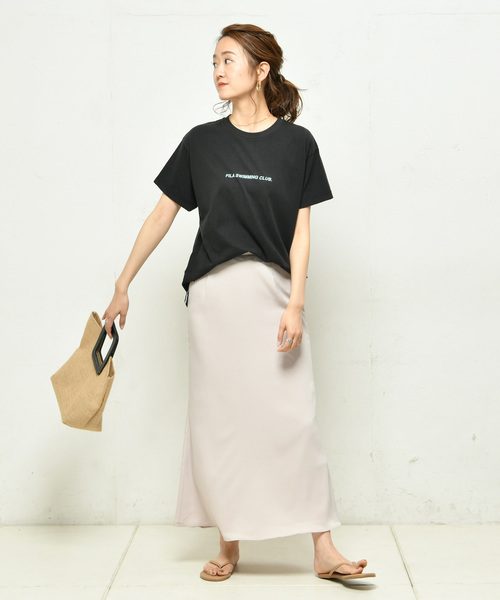 DouDou（ドゥドゥ）の「無地マーメイドスカート（スカート・レディース・ベージュ/ブラウン/ブルー・FREE）」の21枚目の写真