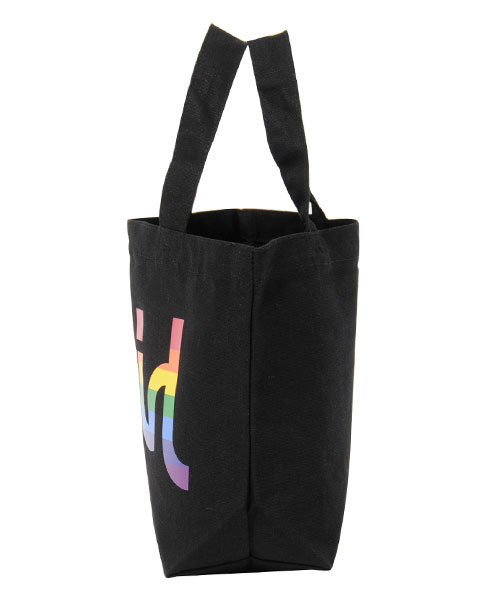 X-girl（エックスガール）の「RAINBOW MINI BAG（エコバッグ/サブバッグ・レディース・ホワイト/ブラック/レッド/ネイビー/ライトブルー・ONE SIZE）」の8枚目の写真