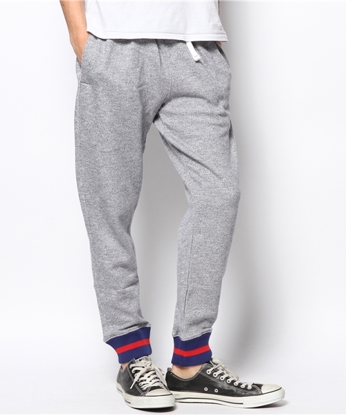 coen（コーエン）の「カラーリブスウェットパンツ（その他パンツ・メンズ・ネイビー/グレー・SMALL/LARGE/X-LARGE/MEDIUM）」の2枚目の写真