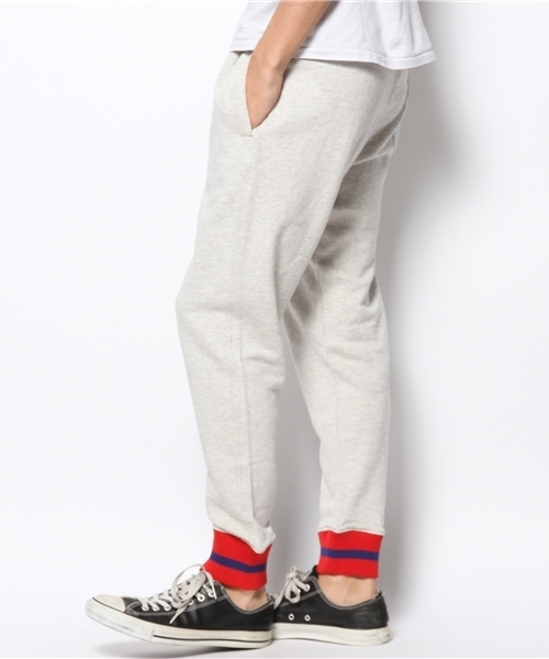 coen（コーエン）の「カラーリブスウェットパンツ（その他パンツ・メンズ・ネイビー/グレー・SMALL/LARGE/X-LARGE/MEDIUM）」の3枚目の写真