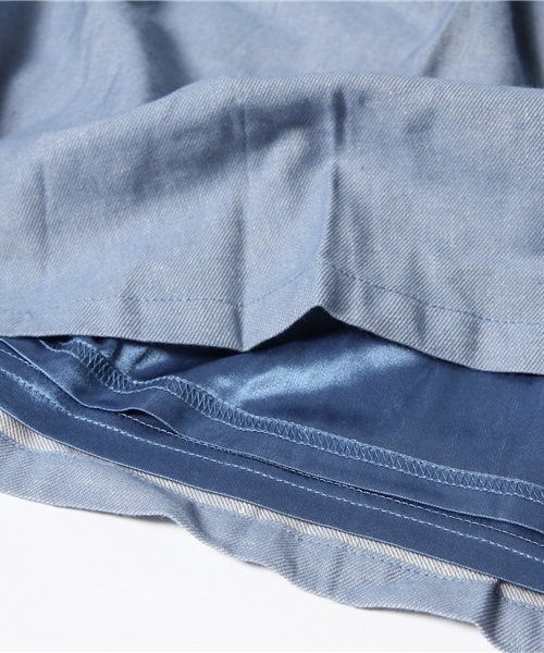 mystic（ミスティック）の「ピンタックサスペンダーギャザースカート（スカート・レディース・ブルー/ブラック/ネイビー・ﾌﾘ-）」の14枚目の写真