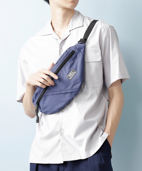 MEI（メイ）の「MEI/メイ ボトムライン ボディバッグ BOTTOMLINE（ボディバッグ/ウエストポーチ・メンズ・ホワイト/ブラック/ベージュ/ネイビー/ブラウン/オリーブドラブ/チャコール/レオパード・FREE）」の8枚目の写真