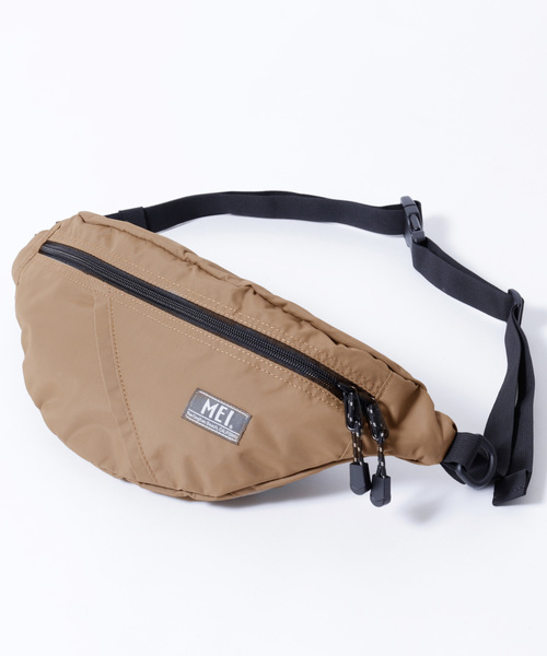 MEI（メイ）の「MEI/メイ ボトムライン ボディバッグ BOTTOMLINE（ボディバッグ/ウエストポーチ・メンズ・ホワイト/ブラック/ベージュ/ネイビー/ブラウン/オリーブドラブ/チャコール/レオパード・FREE）」の9枚目の写真