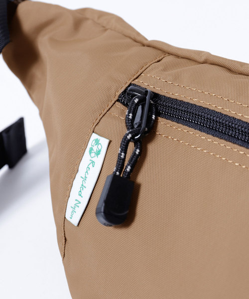 MEI（メイ）の「MEI/メイ ボトムライン ボディバッグ BOTTOMLINE（ボディバッグ/ウエストポーチ・メンズ・ホワイト/ブラック/ベージュ/ネイビー/ブラウン/オリーブドラブ/チャコール/レオパード・FREE）」の14枚目の写真