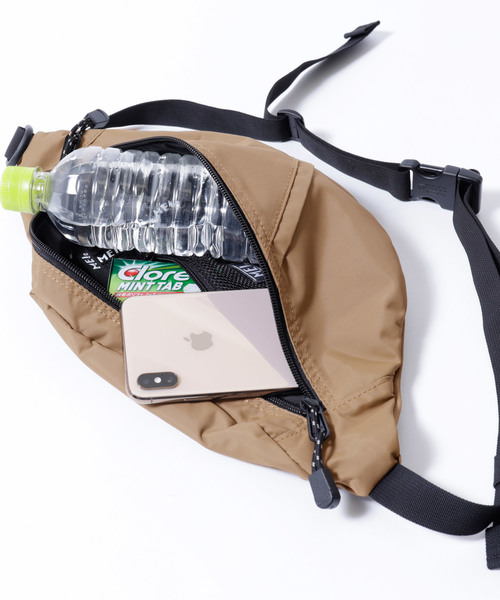 MEI（メイ）の「MEI/メイ ボトムライン ボディバッグ BOTTOMLINE（ボディバッグ/ウエストポーチ・メンズ・ホワイト/ブラック/ベージュ/ネイビー/ブラウン/オリーブドラブ/チャコール/レオパード・FREE）」の17枚目の写真