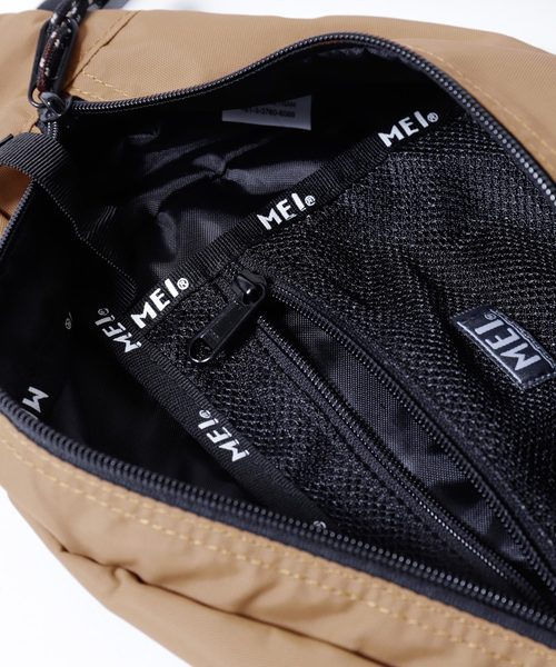 MEI（メイ）の「MEI/メイ ボトムライン ボディバッグ BOTTOMLINE（ボディバッグ/ウエストポーチ・メンズ・ホワイト/ブラック/ベージュ/ネイビー/ブラウン/オリーブドラブ/チャコール/レオパード・FREE）」の18枚目の写真
