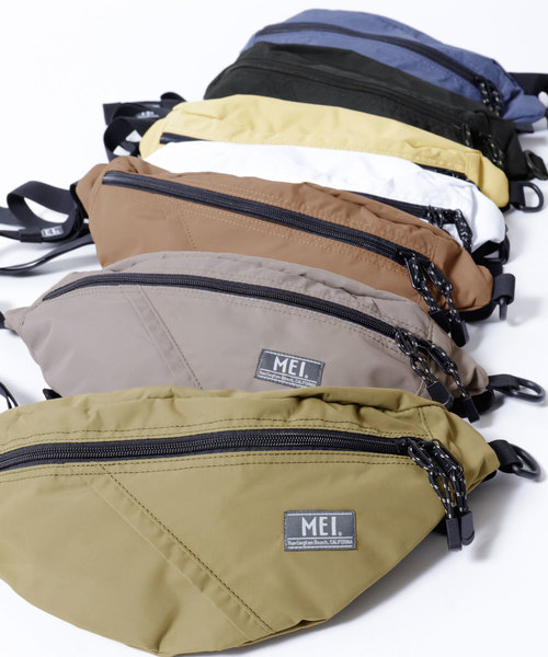 MEI（メイ）の「MEI/メイ ボトムライン ボディバッグ BOTTOMLINE（ボディバッグ/ウエストポーチ・メンズ・ホワイト/ブラック/ベージュ/ネイビー/ブラウン/オリーブドラブ/チャコール/レオパード・FREE）」の20枚目の写真