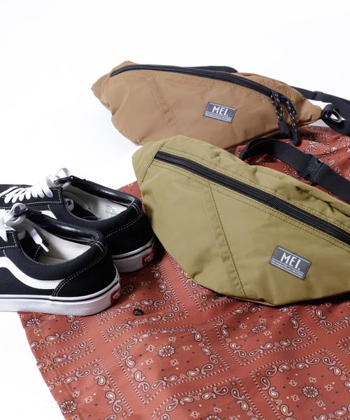 MEI（メイ）の「MEI/メイ ボトムライン ボディバッグ BOTTOMLINE（ボディバッグ/ウエストポーチ・メンズ・ホワイト/ブラック/ベージュ/ネイビー/ブラウン/オリーブドラブ/チャコール/レオパード・FREE）」の21枚目の写真
