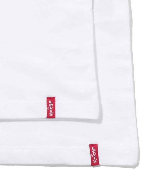 Levi's（リーバイス）の「Levi's/リーバイス スリム2パックTシャツ WHITE +（Tシャツ/カットソー・メンズ・マルチ/ホワイト・L/M/S/XL/XS/XX-LARGE）」の15枚目の写真