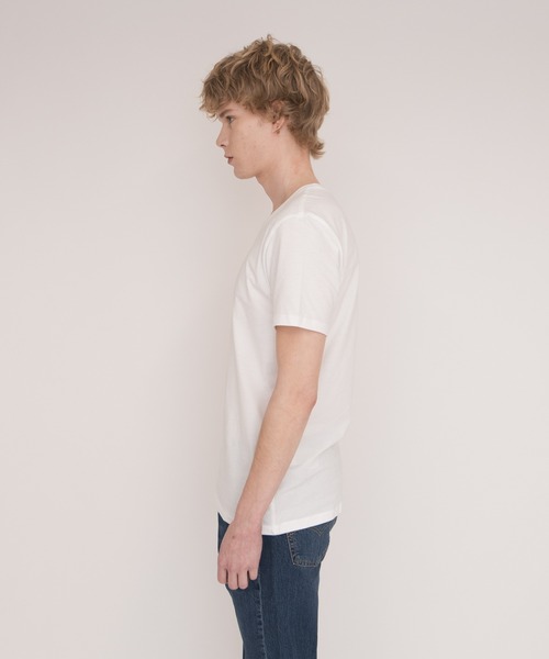 Levi's（リーバイス）の「Levi's/リーバイス スリム2パックTシャツ WHITE +（Tシャツ/カットソー・メンズ・マルチ/ホワイト・L/M/S/XL/XS/XX-LARGE）」の17枚目の写真