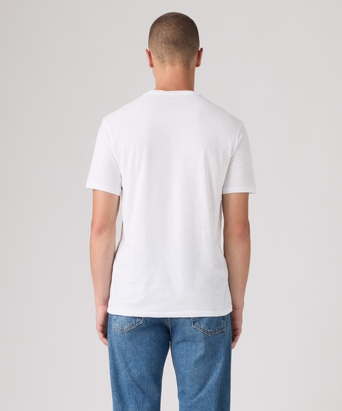 Levi's(リーバイス)の「Levi's/リーバイス スリム2パックTシャツ WHITE +(Tシャツ/カットソー・メンズ・マルチ/ホワイト・L/M/S/XL/XS/XX-LARGE)」の16枚目の写真