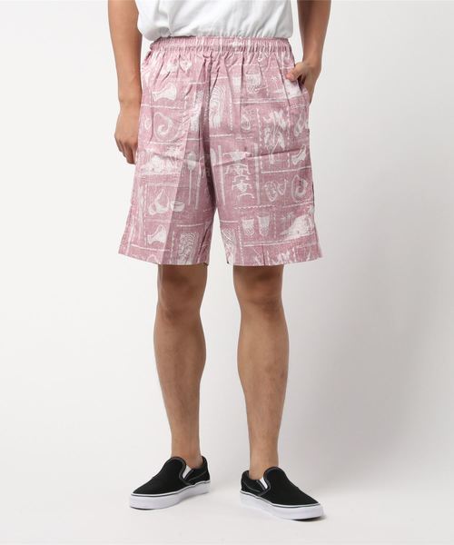 PARKS TOKYO SELECT（パークストウキョウセレクト）の「【RJC】（UN）MADE IN HAWAII コットン アロハショーツ（その他パンツ・メンズ・ベージュ系その他/ブルー系その他/レッド系その他/レッド系その他2・SMALL/MEDIUM）」の4枚目の写真
