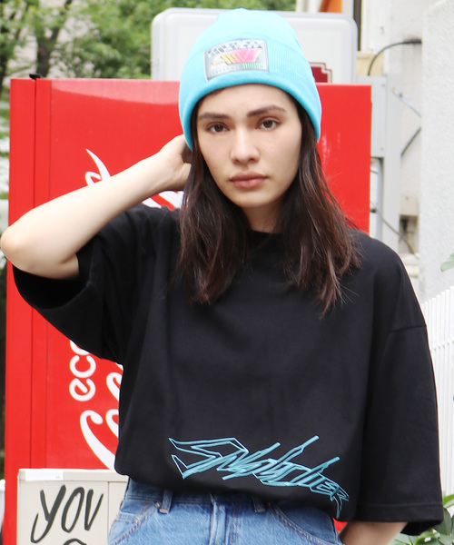 MYne（マイン）の「MYne/マイン wappen knit cap ニット帽（ニット