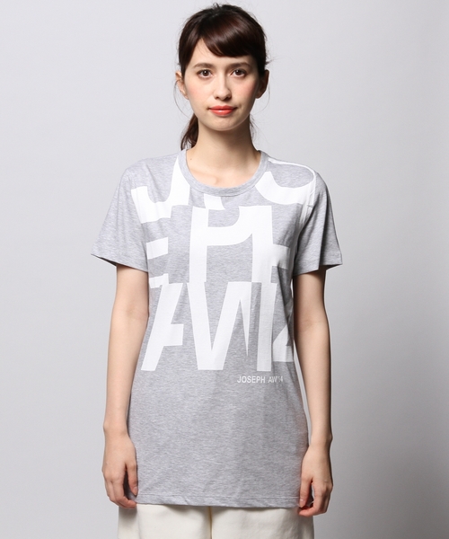 JOSEPH(ジョセフ)の「GRAPHIC TEE Tシャツ(Tシャツ/カットソー・レディース・ホワイト系/ライトグレー系・MEDIUM/SMALL)」の4枚目の写真