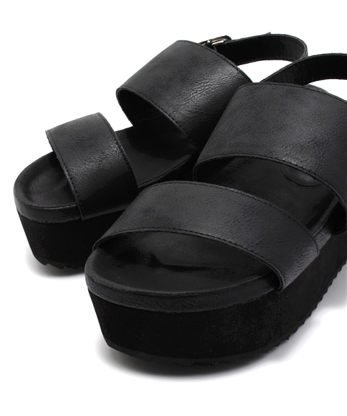 Kastane（カスタネ）の「【Kastane】厚底サンダル（サンダル・レディース・ホワイト/ブラック・38/36/37）」の7枚目の写真