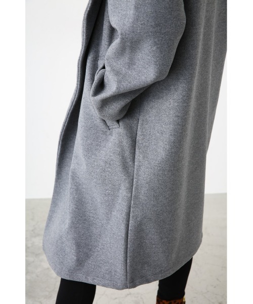 RODEO CROWNS WIDE BOWL（ロデオクラウンズワイドボウル）の「WOOL LIKE JERSEY ラップコート（ムートンコート