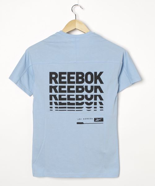 Reebok(リーボック)の「スピードウィック ムーブ Tシャツ / Speedwick Move Tee(Tシャツ/カットソー・メンズ・グレー/ブラック/ライトブルー・LARGE/X-LARGE/XX-LARGE/X-SMALL/MEDIUM/XXX-LARGE/SMALL)」の7枚目の写真
