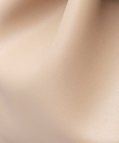 A.M.S.(エーエムエス)の「【A.M.S./エーエムエス】 PUレザー 巾着バッグ / ショルダーバッグ(ショルダーバッグ・レディース・ブラック/ベージュ/キャメル・FREE)」の13枚目の写真