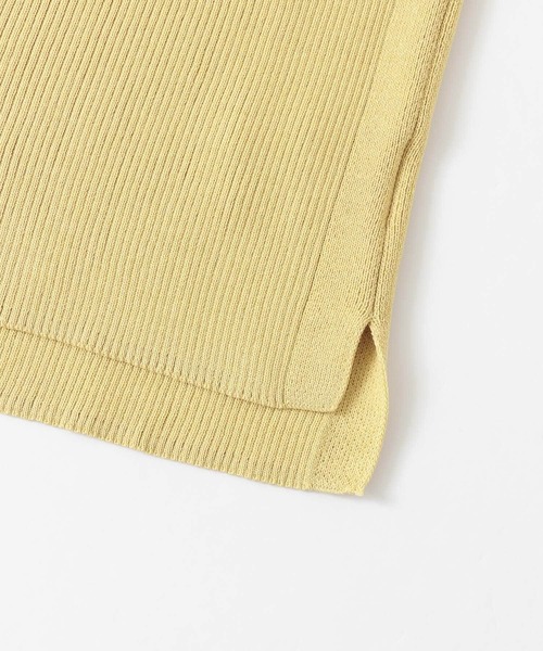 SENSE OF PLACE by URBAN RESEARCH（センスオブプレイスバイアーバンリサーチ）の「モックネックフレンチスリーブセーター（ニット/セーター・レディース・ライトブルー/ブラウン/オフホワイト/イエロー/ライトベージュ/ブラック・FREE）」の13枚目の写真