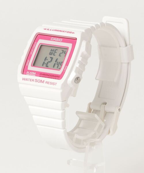 CASIO(カシオ)の「『CASIO(カシオ)』スタンダードデジタル(デジタル腕時計・レディース・ホワイト系その他/ブラック/ブラック系その他/ネイビー/ブルー/ホワイト/パープル/ピンク・FREE)」の12枚目の写真