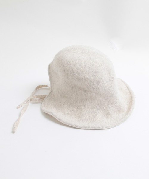 and R（アンドアール）の「バックリボンハット（ハット・レディース・ブラック/オートミール・FREE）」の11枚目の写真