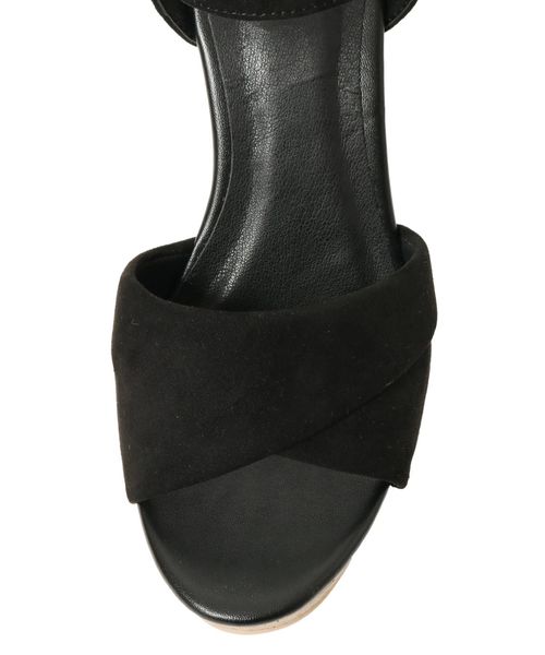 dazzlin（ダズリン）の「シンプルコルクヒールサンダル（サンダル・レディース・ベージュ/ブラック/ブラウン・SMALL/MEDIUM/LARGE）」の10枚目の写真