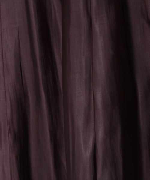 GLOBAL WORK（グローバルワーク）の「シャイニーセミフレアスカート/892314（スカート・レディース・ボルドー/セージグリーン/ライトブルー/ライトベージュ・MEDIUM/LARGE）」の22枚目の写真