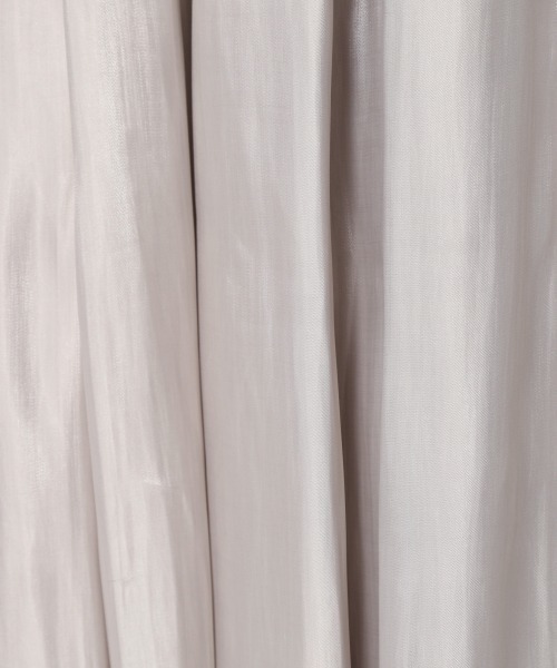 GLOBAL WORK（グローバルワーク）の「シャイニーセミフレアスカート/892314（スカート・レディース・ボルドー/セージグリーン/ライトブルー/ライトベージュ・MEDIUM/LARGE）」の15枚目の写真