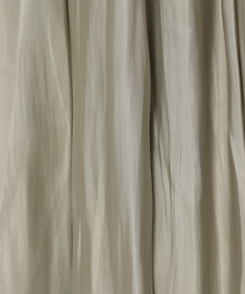 GLOBAL WORK（グローバルワーク）の「シャイニーセミフレアスカート/892314（スカート・レディース・ボルドー/セージグリーン/ライトブルー/ライトベージュ・MEDIUM/LARGE）」の20枚目の写真