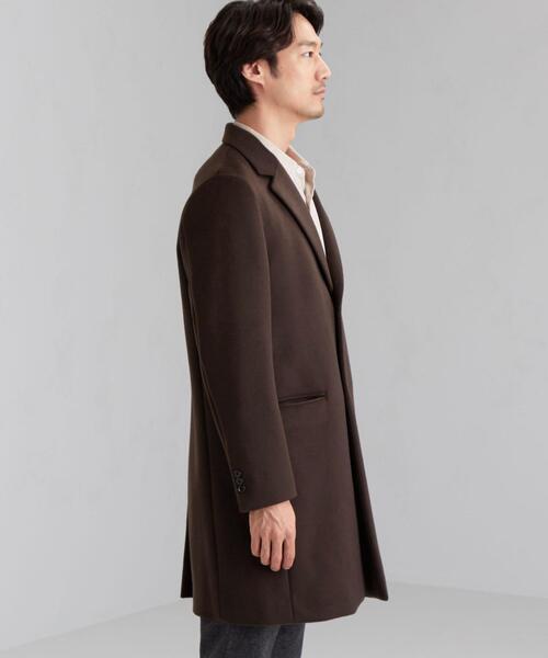 green label relaxing（グリーンレーベルリラクシング）の「CSM S100 ショート ビーバー チェスター コート ＃（チェスターコート・メンズ・オリーブ/その他2/ブラウン/ネイビー/その他1・XXL/XL/S/M/L/XS）」の20枚目の写真