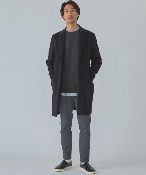 green label relaxing（グリーンレーベルリラクシング）の「CSM S100 ショート ビーバー チェスター コート ＃（チェスターコート・メンズ・オリーブ/その他2/ブラウン/ネイビー/その他1・XXL/XL/S/M/L/XS）」の6枚目の写真