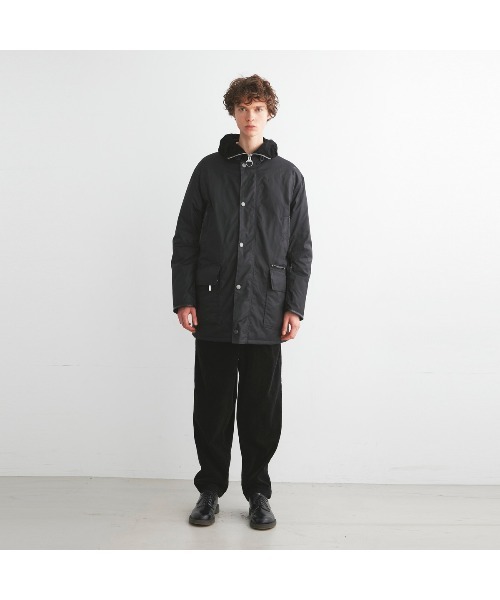 Barbour（バブアー）の「SUPA-BORDER WAX（ステンカラーコート）」 - WEAR