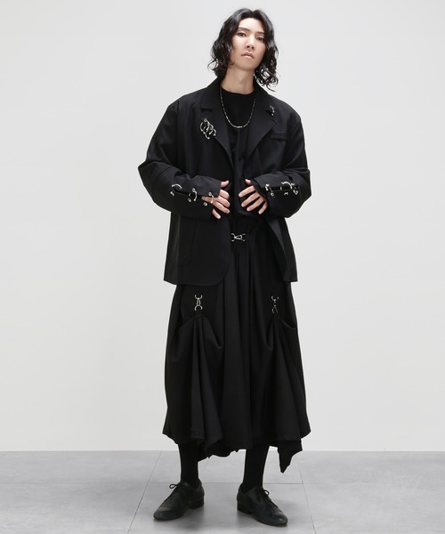 minsobi（ミンソビ）の「変形スカートパンツ ユニセックス（その他