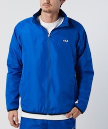 【FILA / フィラ】タフタ×裏トリコットスタンドジャケット / ユニセックス アウター アウトドア スポーティー