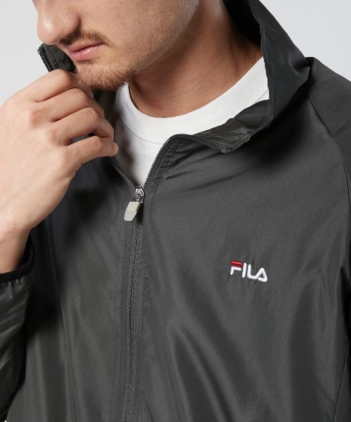 FILA(フィラ)の「【FILA / フィラ】タフタ×裏トリコットスタンドジャケット / ユニセックス アウター アウトドア スポーティー(その他アウター・メンズ・チャコールグレー/ブラック/ネイビー/ロイヤルブルー・MEDIUM/LARGE/X-LARGE)」の17枚目の写真