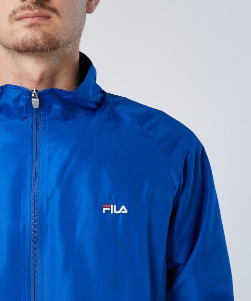 FILA(フィラ)の「【FILA / フィラ】タフタ×裏トリコットスタンドジャケット / ユニセックス アウター アウトドア スポーティー(その他アウター・メンズ・チャコールグレー/ブラック/ネイビー/ロイヤルブルー・MEDIUM/LARGE/X-LARGE)」の15枚目の写真