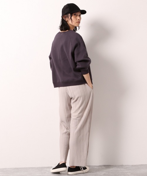 LAKOLE（ラコレ）の「プリーツTRジャージパンツ / LAKOLE（その他パンツ・レディース・カーキ/ライトブルー/サンドグレー・SMALL/MEDIUM）」の5枚目の写真