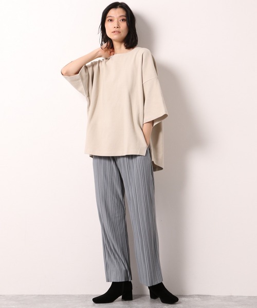 LAKOLE（ラコレ）の「プリーツTRジャージパンツ / LAKOLE（その他パンツ・レディース・カーキ/ライトブルー/サンドグレー・SMALL/MEDIUM）」の8枚目の写真