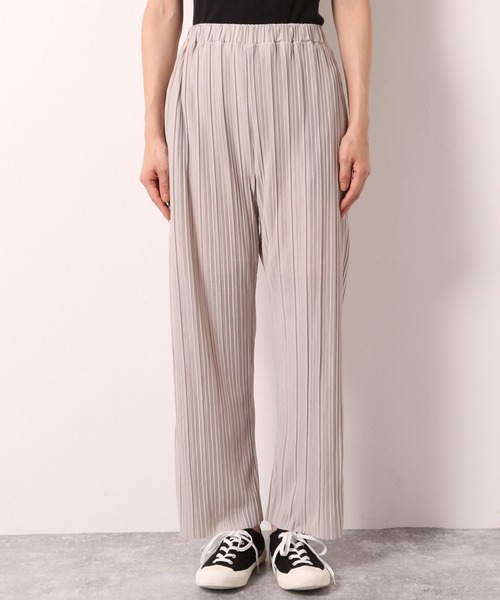 LAKOLE（ラコレ）の「プリーツTRジャージパンツ / LAKOLE（その他パンツ・レディース・カーキ/ライトブルー/サンドグレー・SMALL/MEDIUM）」の10枚目の写真