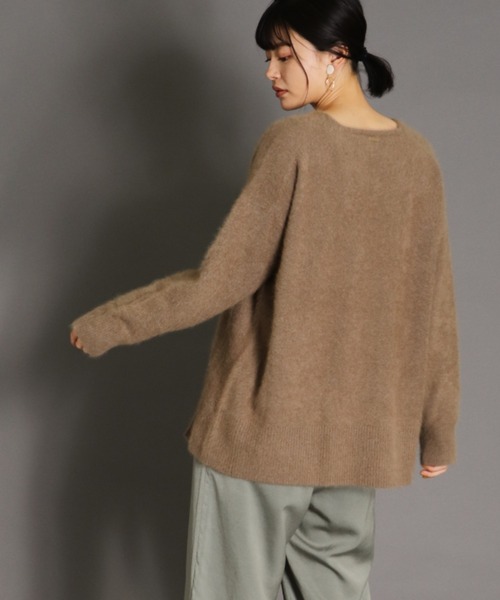 Jines（ジネス）の「ラクーン☆Vネックオーバーサイズニット（ニット 