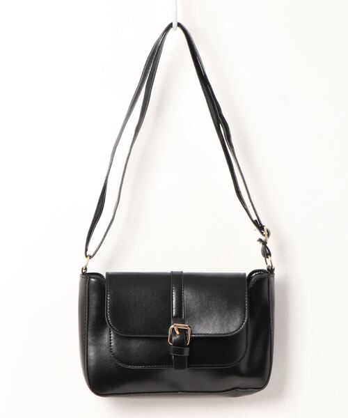 STYLEBLOCK(スタイルブロック)の「PUレザーショルダーバッグ(ショルダーバッグ・レディース・ブラック/ダークブラウン/カーキ/ライトブラウン・FREE)」の8枚目の写真