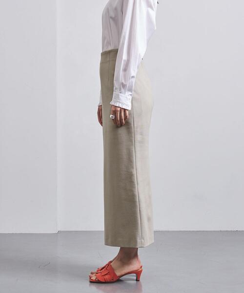 UNITED ARROWS(ユナイテッドアローズ)の「UBCC PONTE ロング タイトスカート†(スカート・レディース・ブラック/ベージュ・36/40/38)」の4枚目の写真