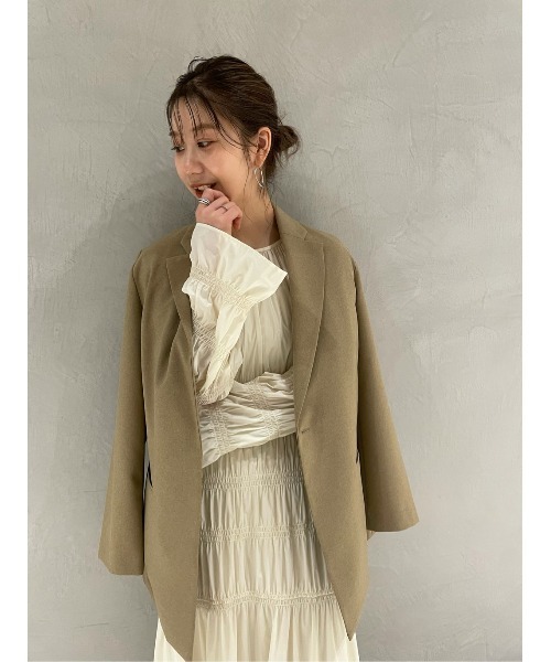 emmi（エミ）の「【emmi atelier】バックデザインジャケット