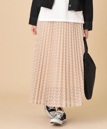 INTERPLANET | ニットレースプリーツスカート(スカート)